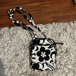 Black and White Vera Bradley Satchel